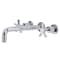 Kingston Brass KS8021NX Two-Handle Wall Mount Tub Faucet, Polished Chrome KS8021NX - alternate 1